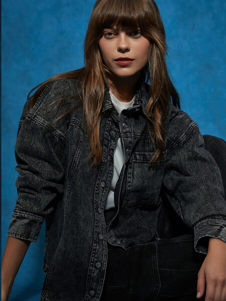 SOBRECAMISA LARA NEGRO