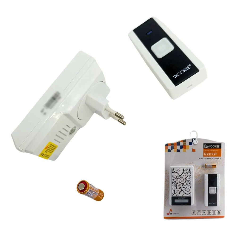 Timbre inalámbrico con estampa Timbre inalámbrico con estampa