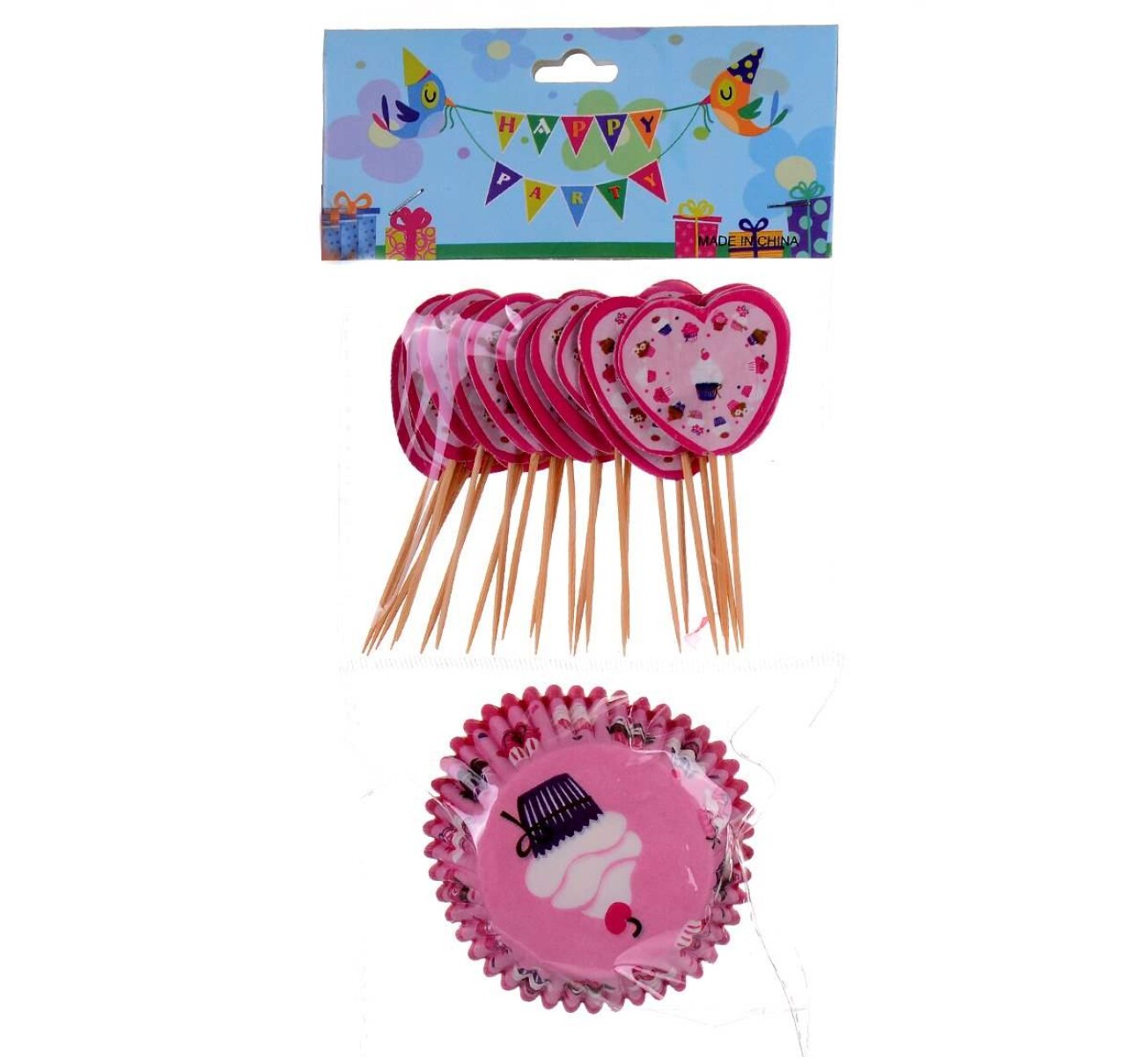 Set Muffins Con Topping Varios Diseños X24 