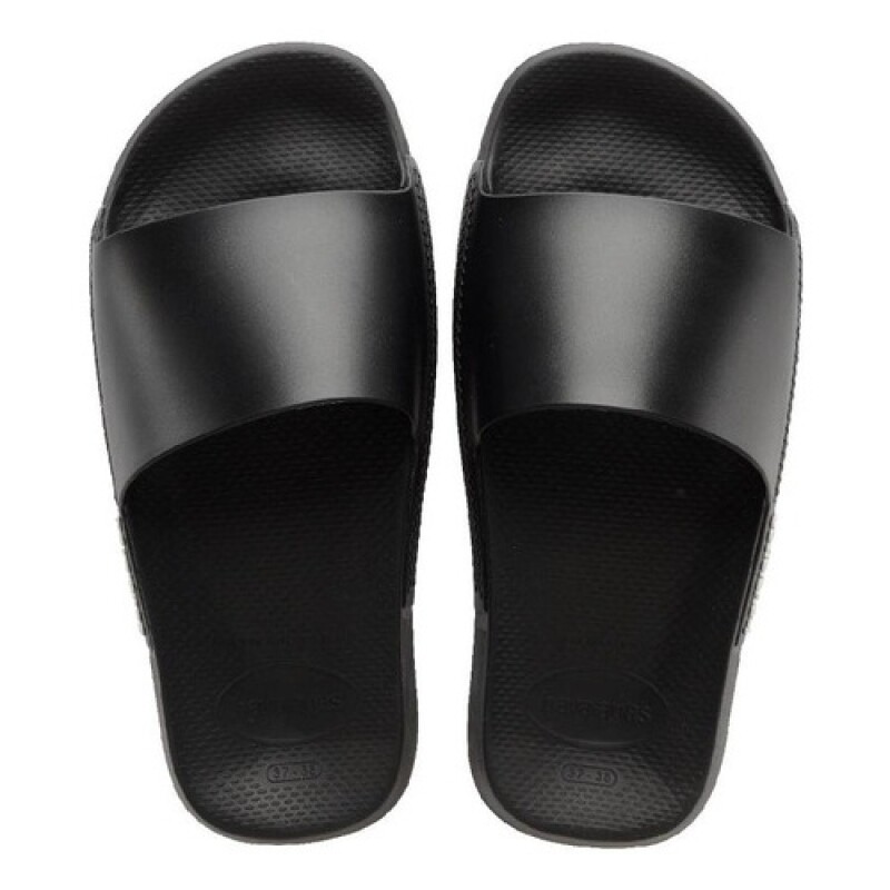 Sandalias ojotas Havaianas Slide Classic Black Negro