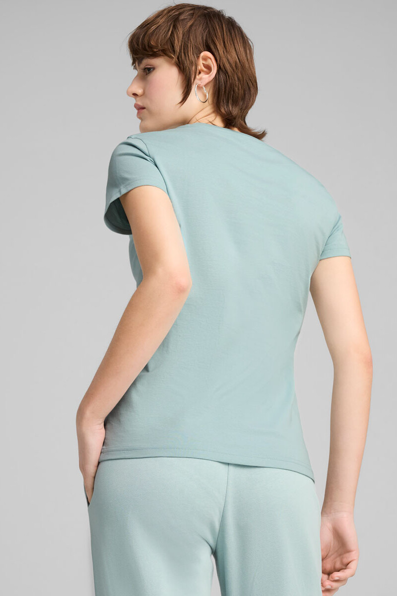 REMERA MUJER PUMA ESS ELEVATED TEE Menta