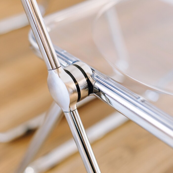 Silla Plia Transparente