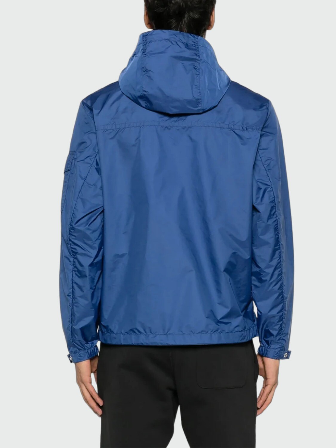 Moncler - Chaqueta Impermeable con capucha Etiache Azul Oscuro