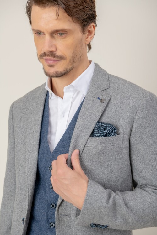 Saco Cambridge Gris