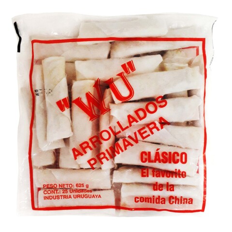 Arrolladitos Primavera Clásico Wu 25 Unidades Arrolladitos Primavera Clásico Wu 25 Unidades