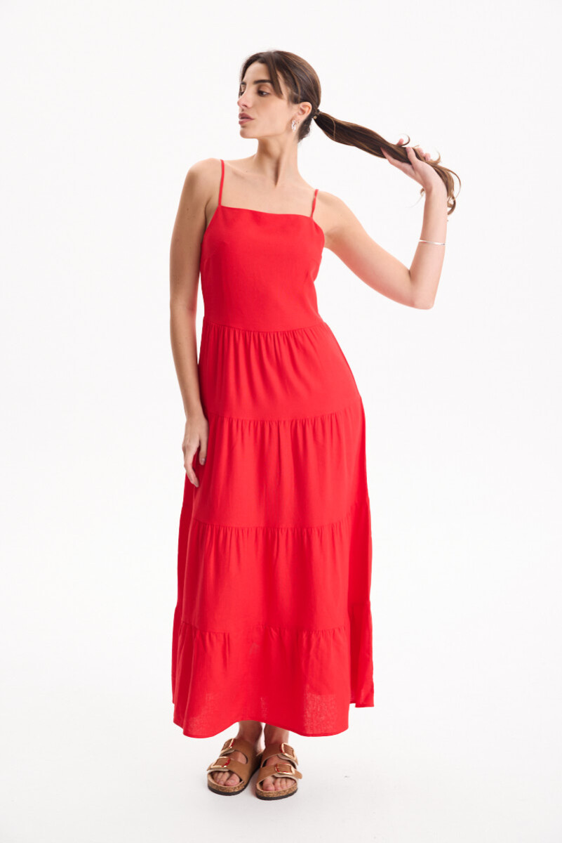 Vestido Venice - Rojo 