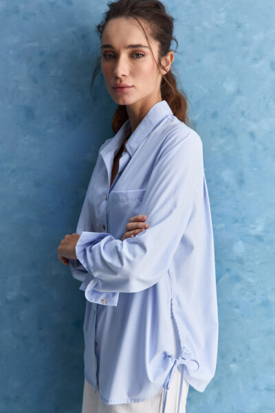 CAMISA BALU Celeste