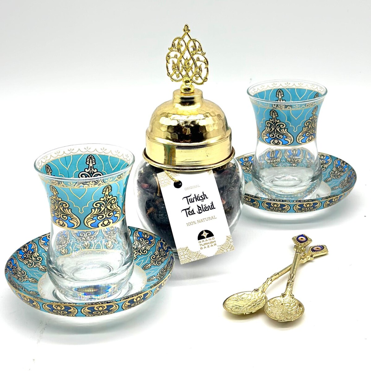 Set de té para dos personas diseños variados - 9 