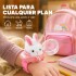 Auto a Control Remoto con Pulsera y Cápsula de Guardado Rosa 1