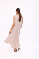 VESTIDO POLK LONG Beige