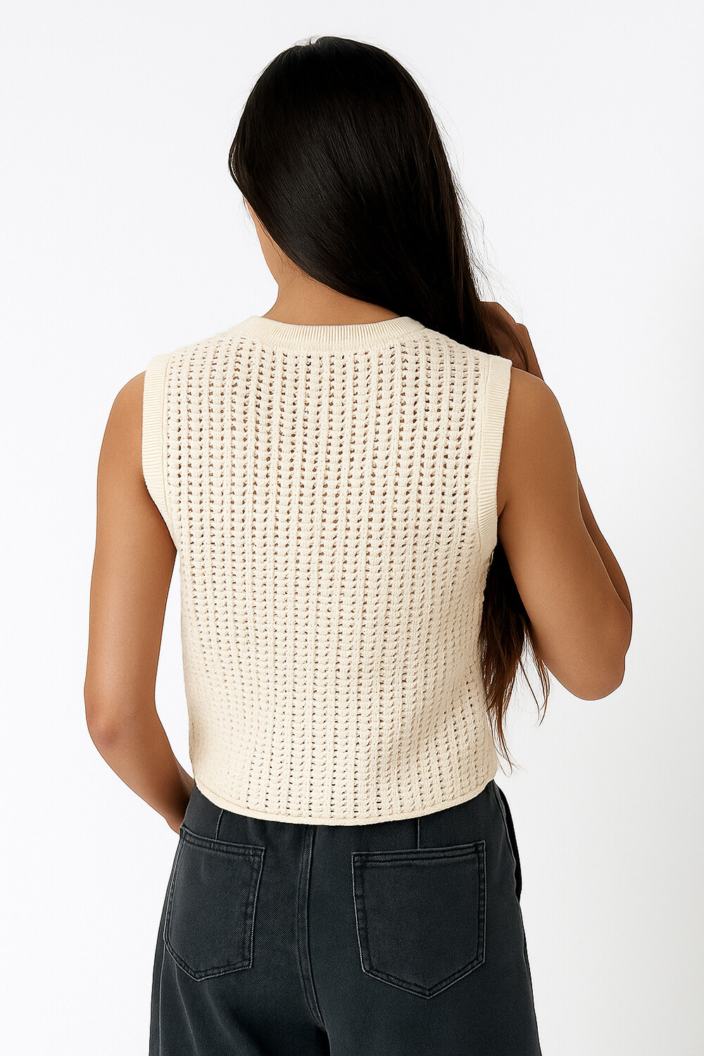 Musculosa Ruka Marfil / Off White
