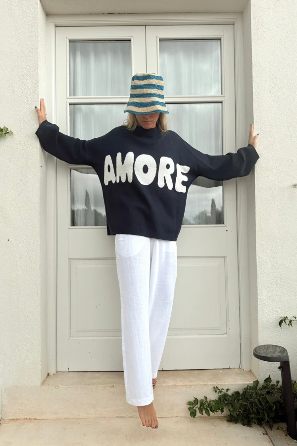 Sweater Amore azul 1