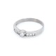 Anillo en oro 18k blanco y brillantes Anillo en oro 18k blanco y brillantes