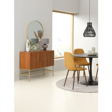 Espejo Marstal Ø70 Dorado