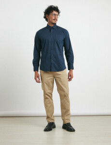 012488 CAMISA HARRY Azul Oscuro