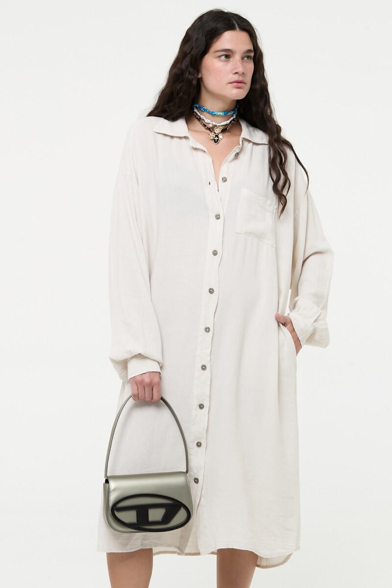 CAMISA LARGA Crudo