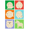 Puzzle infantil de madera Touch Basic Djeco Puzzle infantil de madera Touch Basic Djeco