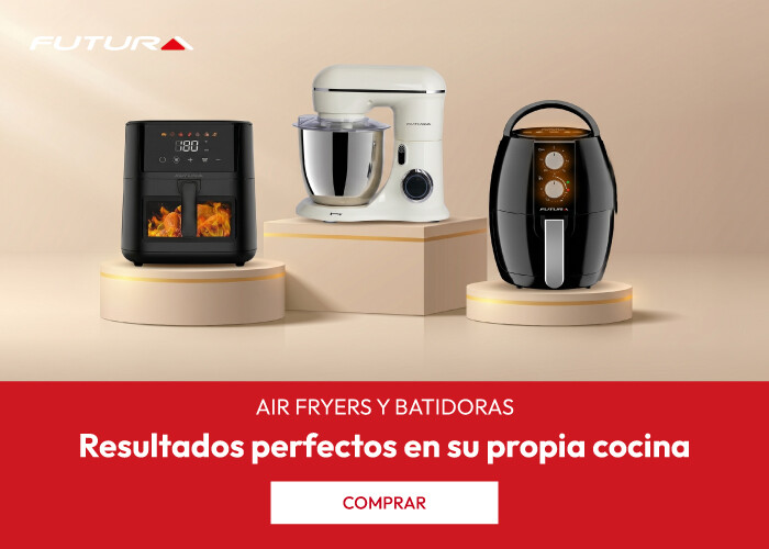 Freidoras y batidora Futura