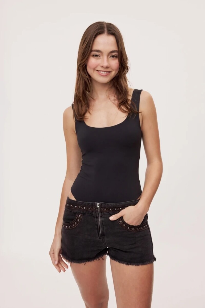 BODY P.CAKE BETHEL BASICO - NEGRO 