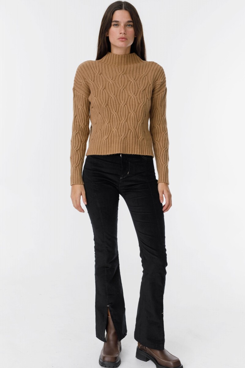 Sweater Luciernaga Camel