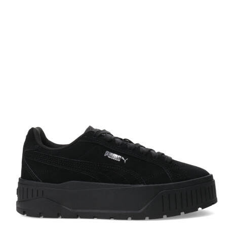 Championes de Mujer Puma Karmen II Negro - Plateado