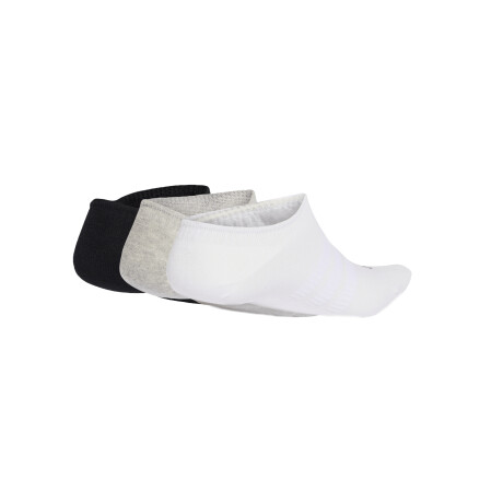 Medias adidas Thin y Light White Black Grey