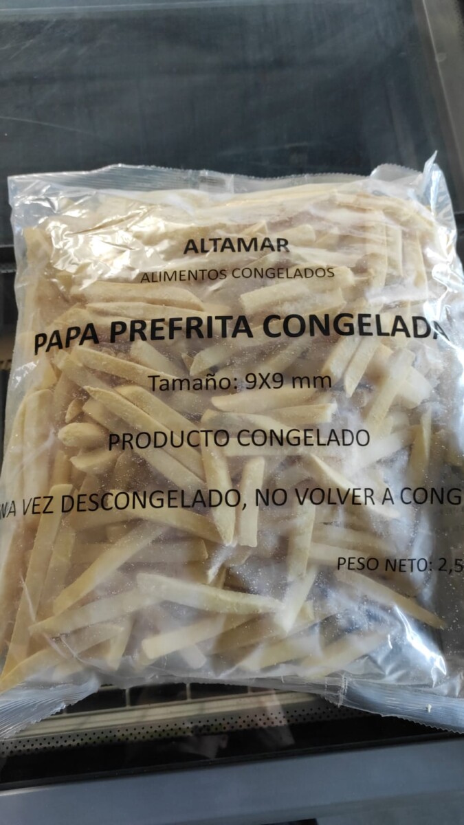 PAPA FRITA TRADICIONAL 2,5KG +SOLO PDE O WEB+ 