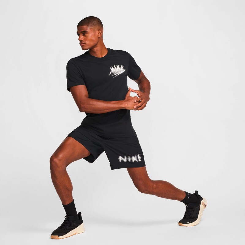 Camiseta Nike Dir-Fit Tee Brand Read de Hombre Negro