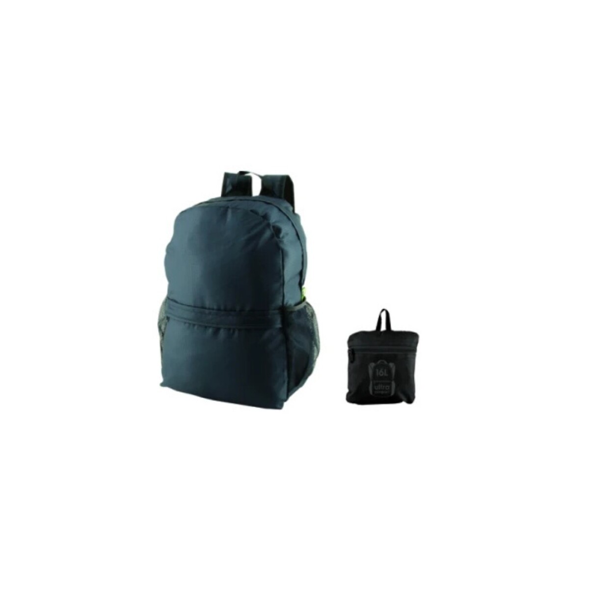 MOCHILA PLEGABLE 16 LITROS BRIO - NEGRO 