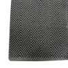 Alfombra Algodón - 70x150 - Zig Zag Gris Oscuro