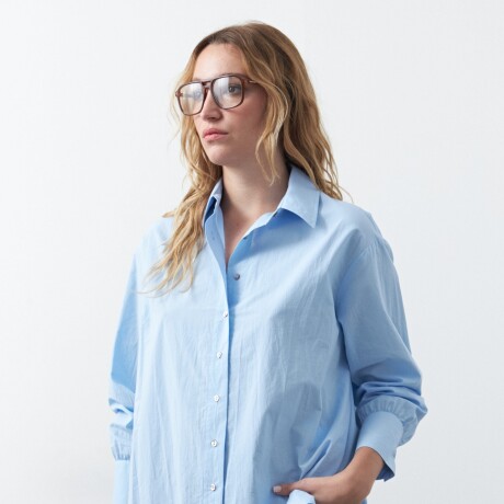 CAMISA DANAE Celeste