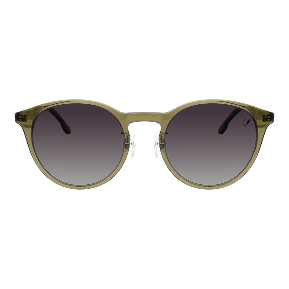 Lentes De Sol Ultralight Redondo De Acetato Degradado/Verde