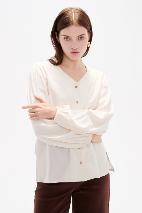 Camisa Blova Crudo / Natural