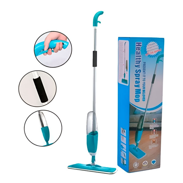 Mopa Spray Gatillo Rociador Cabezal 360 Pulverizador Variante Color Azul
