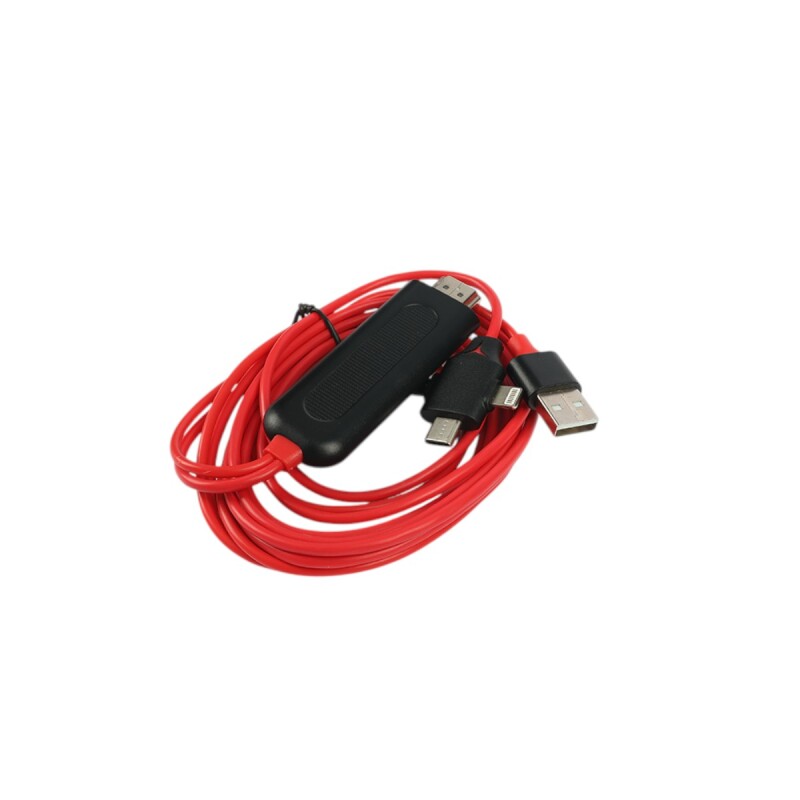 Cable adaptador 3 en 1 USB a HDMI Cable adaptador 3 en 1 USB a HDMI