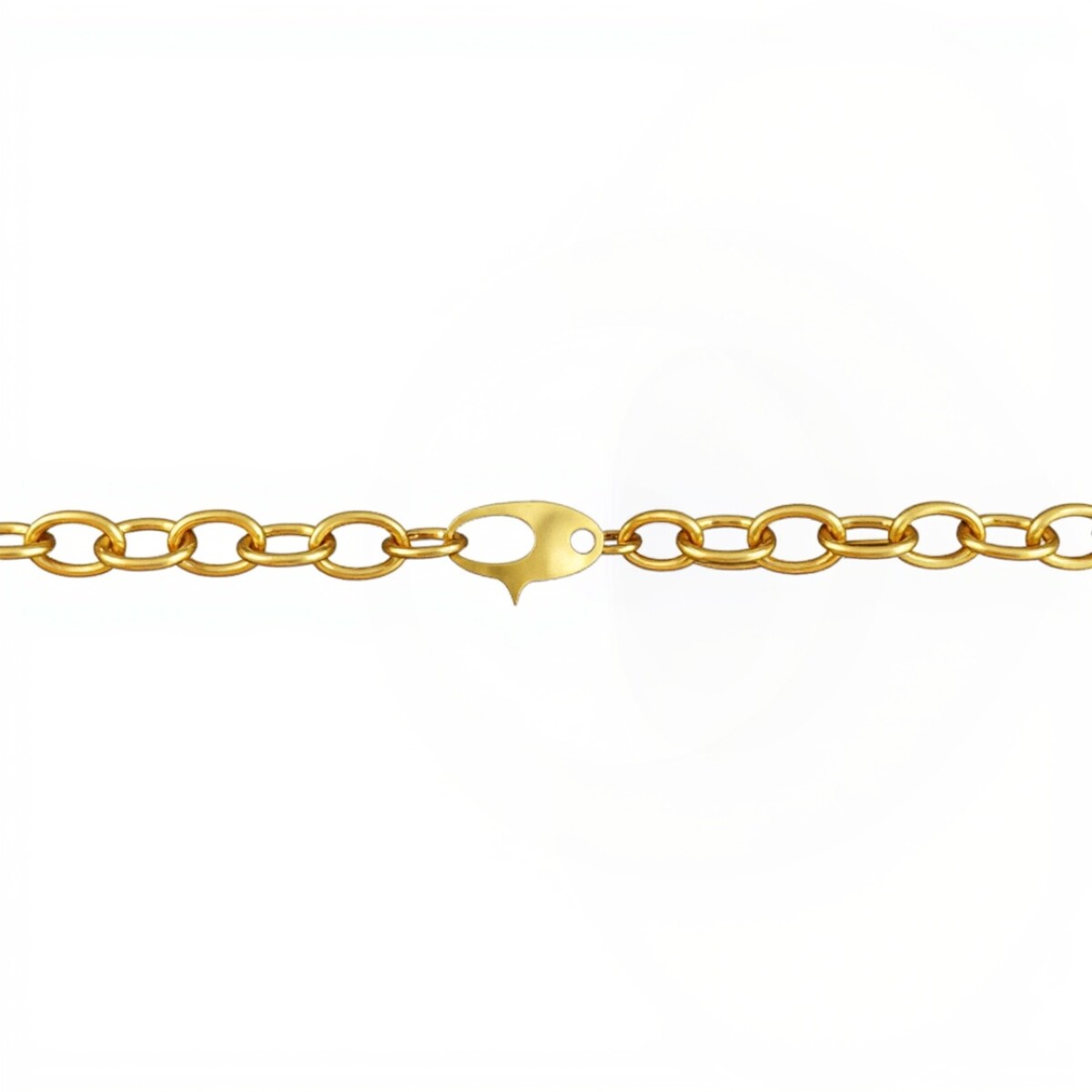 Cadena oro Rolo Oval-Oro bajo -Sin Piedra-CD8023 - sinpiedra 