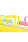 BOLSA LISA ACUARIO 30X12X32 cm AMARILLO