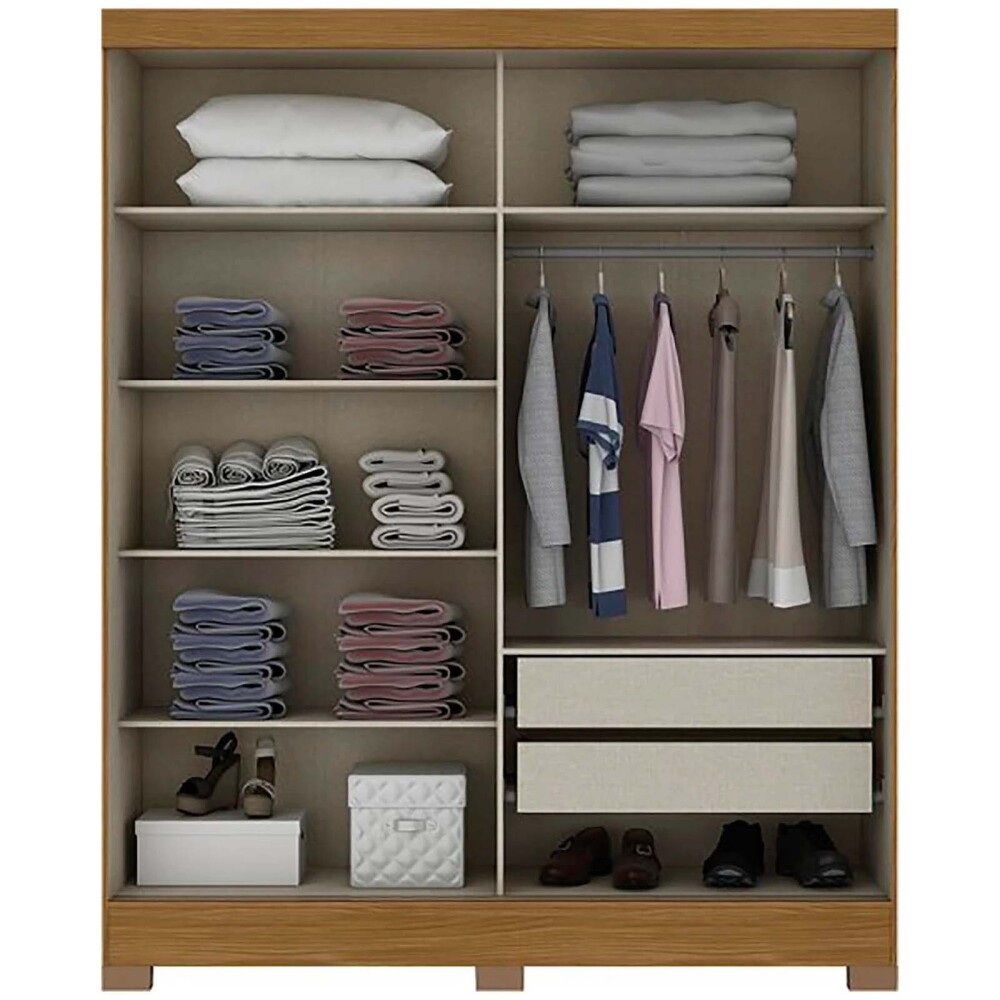 PLACARD ROPERO 2 PUERTAS MDP B74