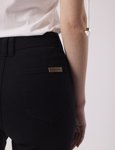 Jean cropped negro