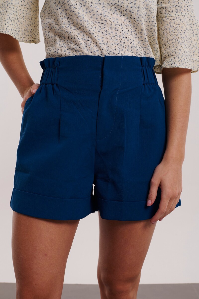 SHORT CATE - AZUL 