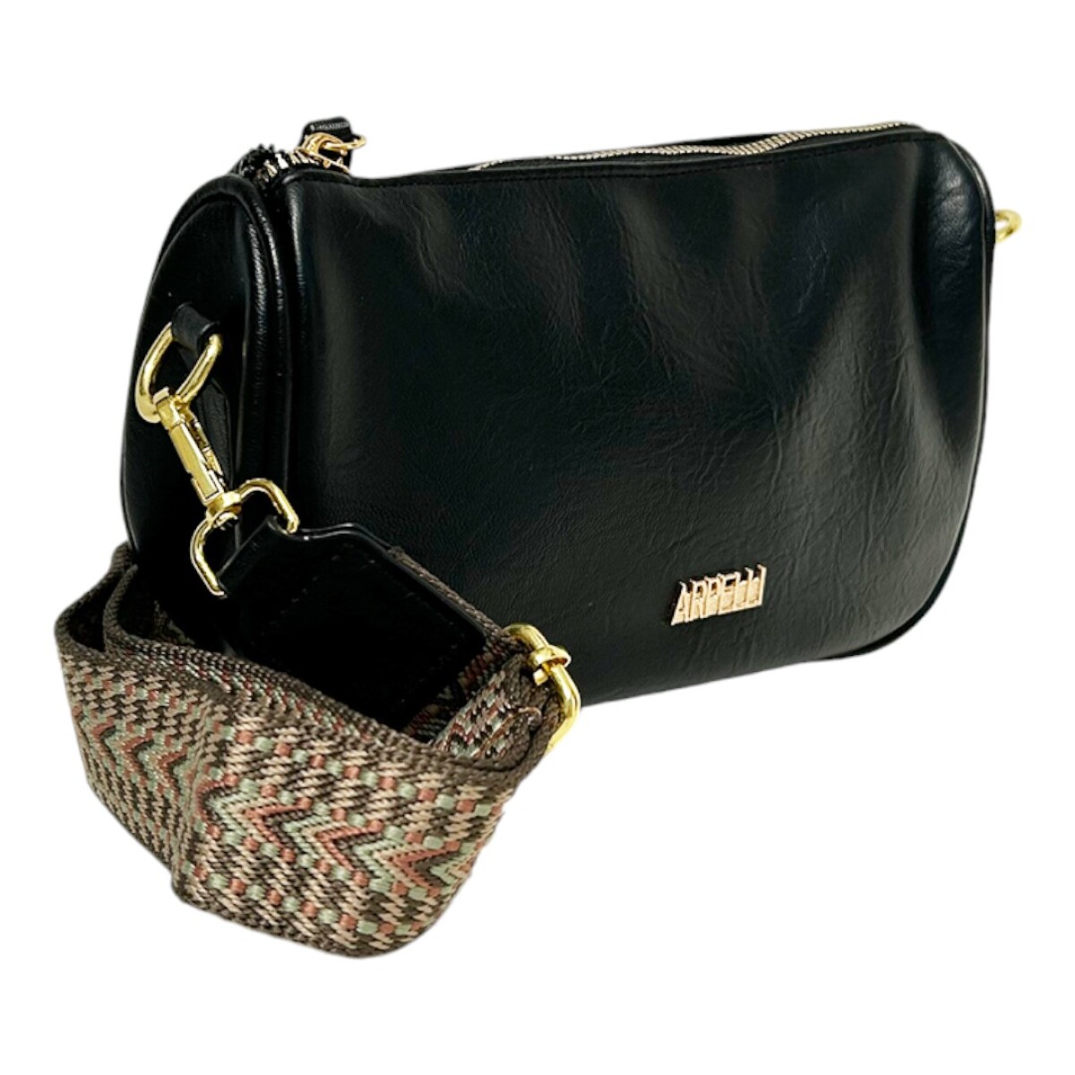 Bandolera con Cinta Phenix - Negro 