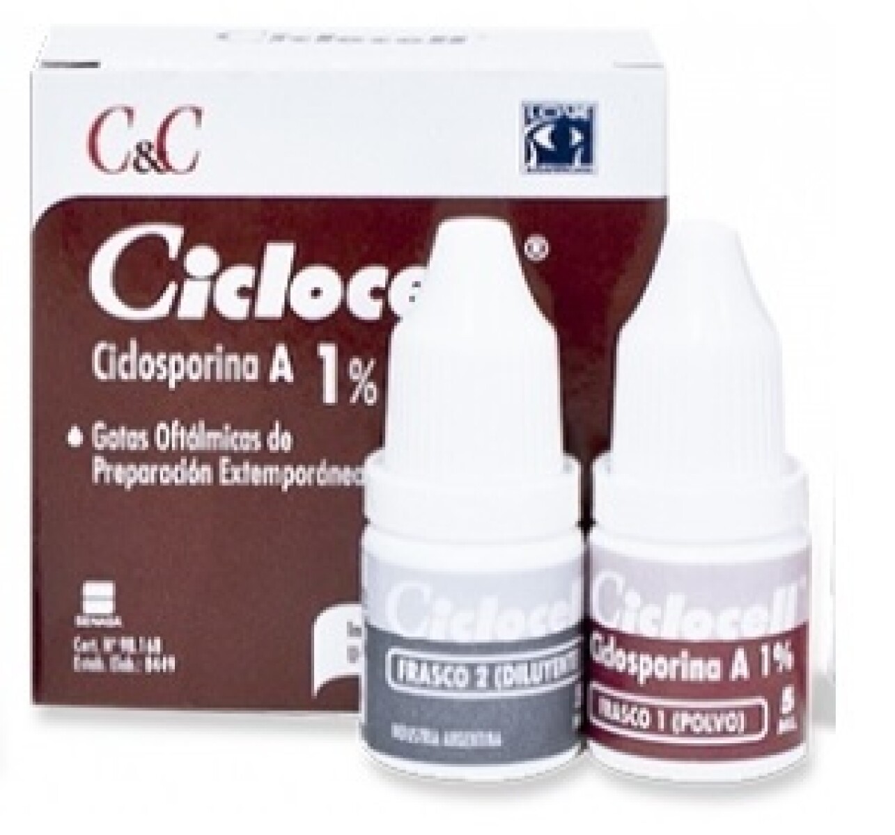 Ciclocell 1% Gotas 
