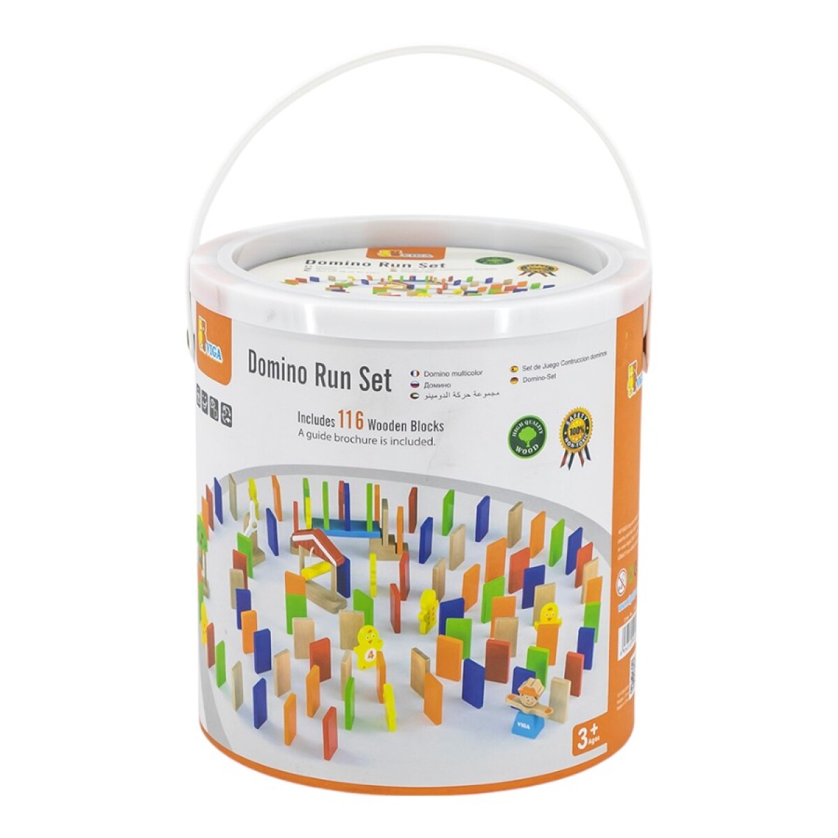 Carrera de Dominó Viga 116 Piezas 