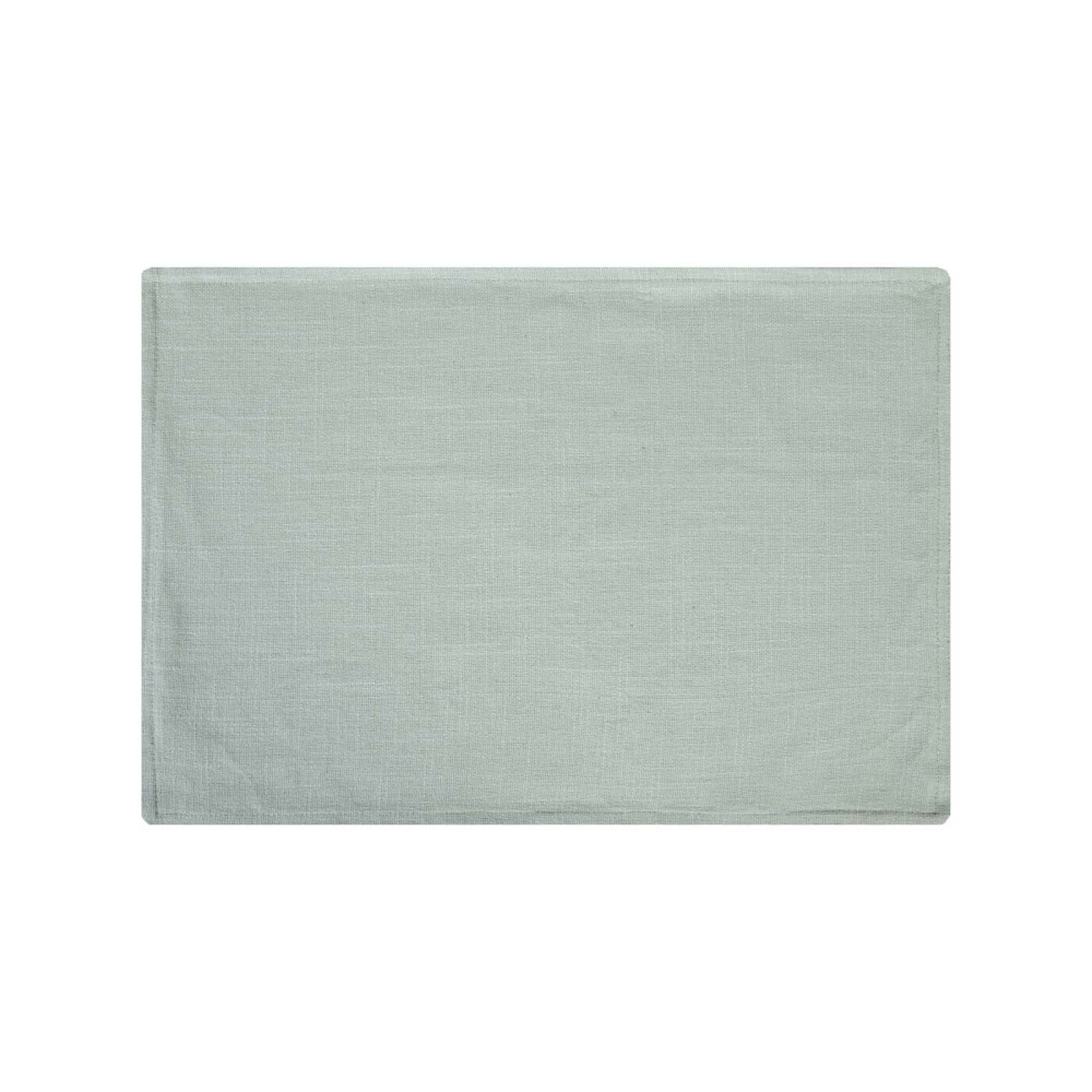 SET 2 INDIVIDUALES LINO-Y-ALGODON VERDE FICUS