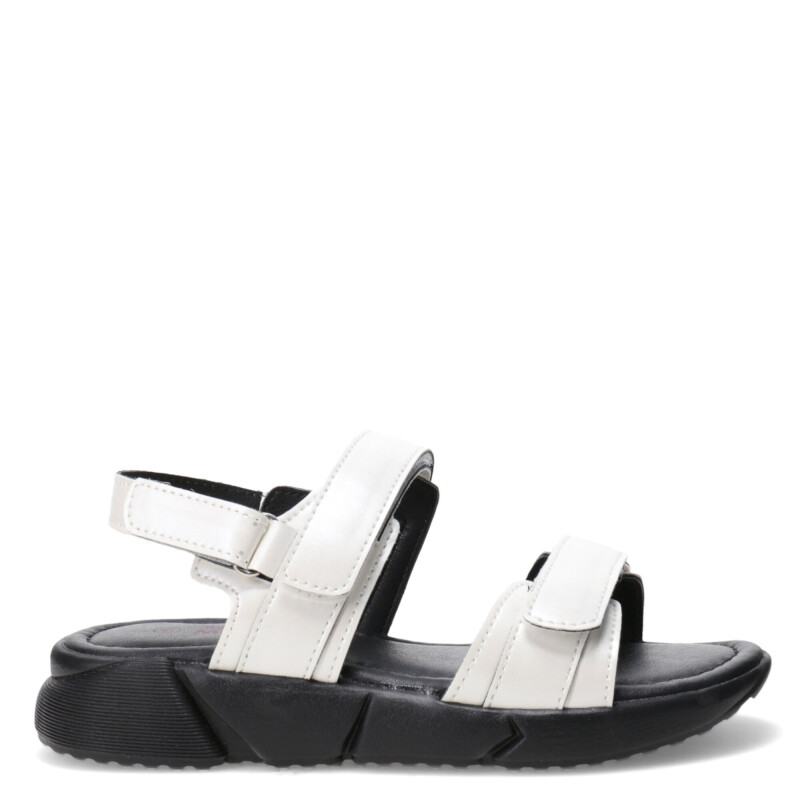 Sandalias de Niña MINI Miss Carol SEMIC con dos velcros Blanco