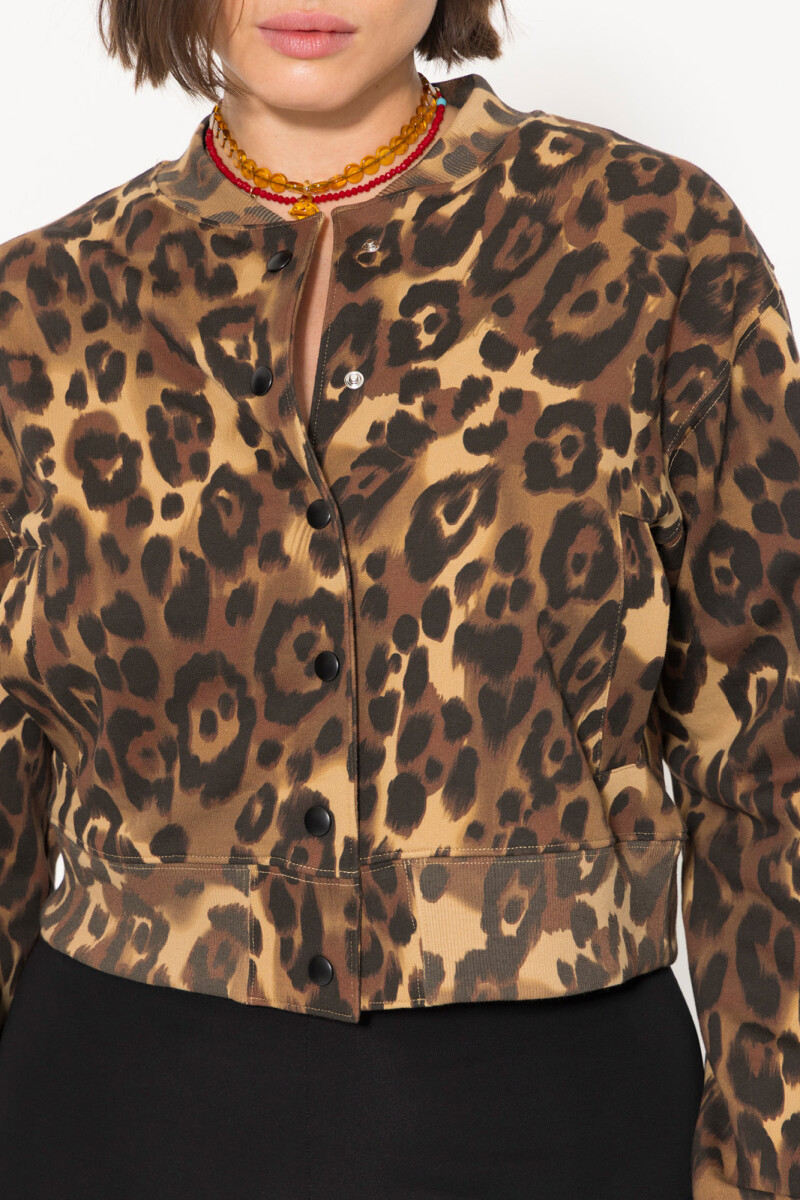 BUZO DAISY Leopardo