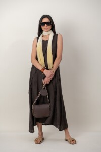 VESTIDO TIALLI Chocolate