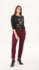 Pantalón Tahití Bordó