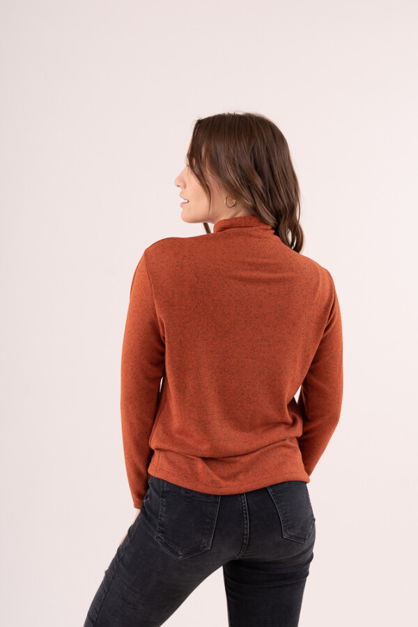 Polera Lanilla Terracota