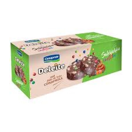 Salchichón de chocolate confites Salchichón de chocolate confites